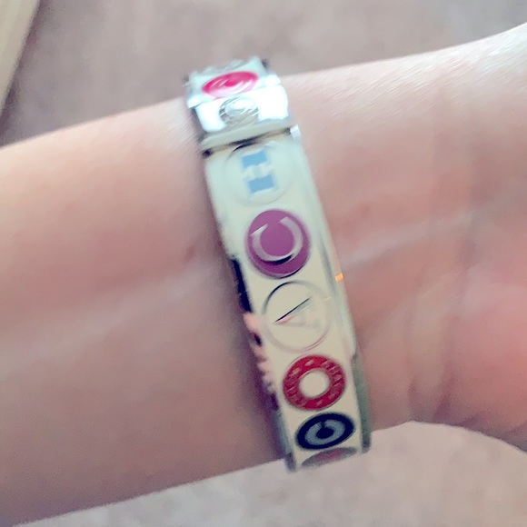 Coach multi colored bangle bracelet - Picture 3 of 3